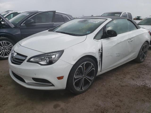 W04WT3N57GG033998 - 2016 BUICK CASCADA PR WHITE photo 2