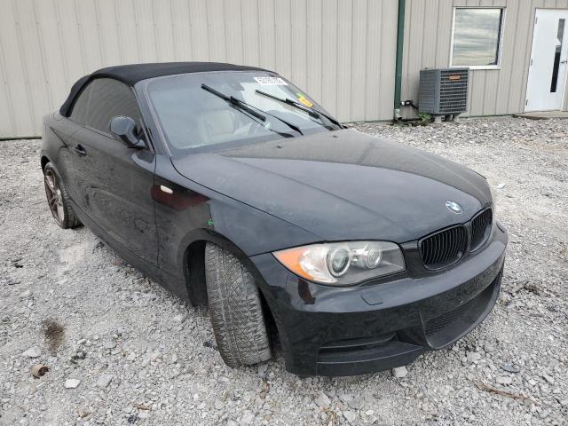 WBAUN7C58BVM24208 - 2011 BMW 135 I BLACK photo 1