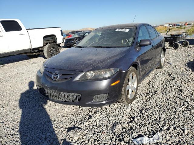 1YVHP84C275M34770 - 2007 MAZDA 6 I CHARCOAL photo 2