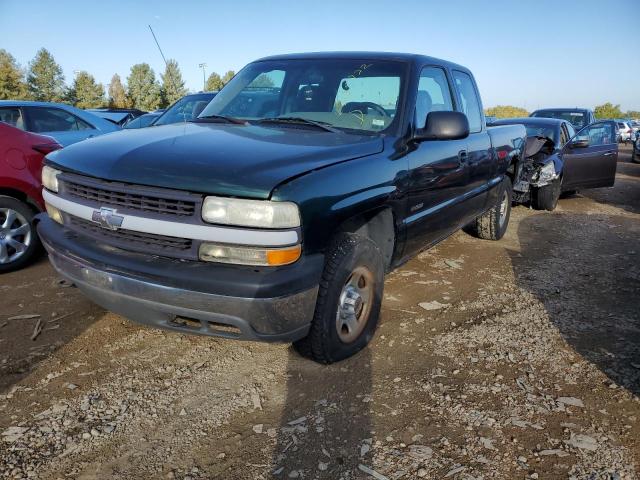 2GCEK19V611359363 - 2001 CHEVROLET SILVRDO LS 绿色 照片 2