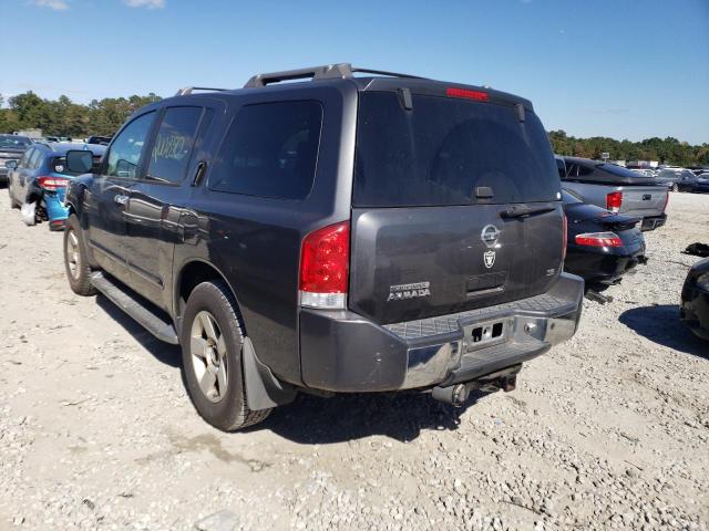 5N1AA08A24N729846 - 2004 NISSAN ARMADA SE GRAY photo 3