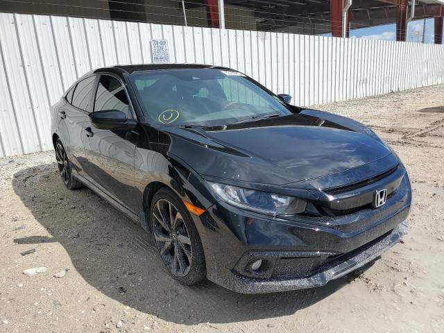 2HGFC2F89LH585530 - 2020 HONDA CIVIC SPOR BLACK photo 1