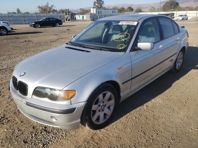 WBAAZ33463PH32610 - 2003 BMW 325I ვერცხლისფერი ფოტო 2
