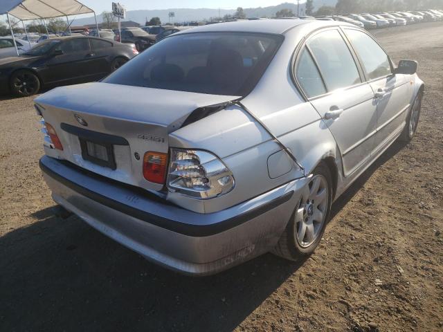 WBAAZ33463PH32610 - 2003 BMW 325I ვერცხლისფერი ფოტო 4