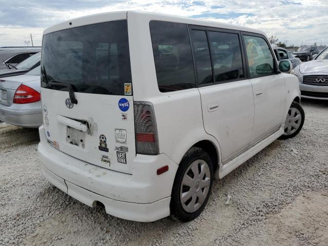 JTLKT324550176670 - 2005 TOYOTA SCION XB Weiß Foto 4