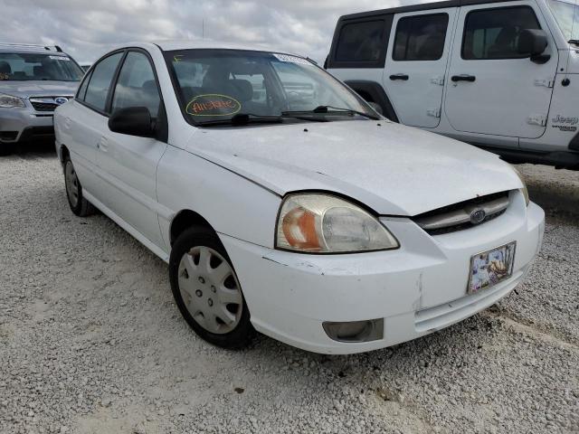 KNADC125836269885 - 2003 KIA RIO WHITE photo 1