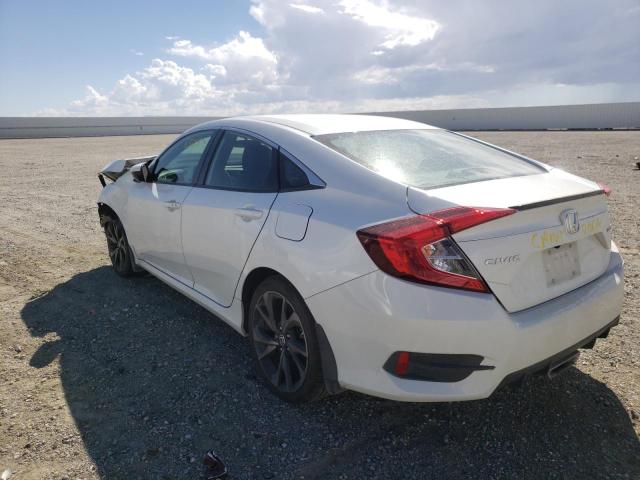 2HGFC2F8XMH559147 - 2021 HONDA CIVIC SPOR 白色 照片 3
