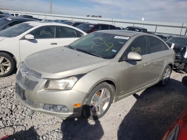 1G1PE5SB6D7268682 - 2013 CHEVROLET CRUZE CREAM photo 2