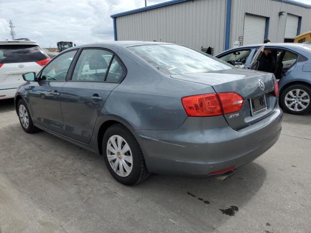 3VW2K7AJ4EM296600 - 2014 VOLKSWAGEN JETTA BASE CHARCOAL photo 3
