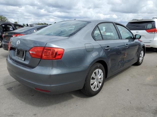3VW2K7AJ4EM296600 - 2014 VOLKSWAGEN JETTA BASE CHARCOAL photo 4