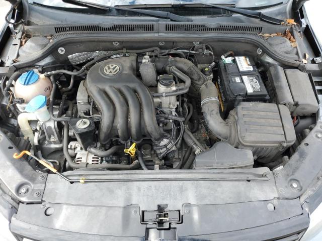 3VW2K7AJ4EM296600 - 2014 VOLKSWAGEN JETTA BASE CHARCOAL photo 7