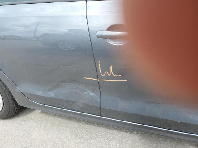 3VW2K7AJ4EM296600 - 2014 VOLKSWAGEN JETTA BASE CHARCOAL photo 9