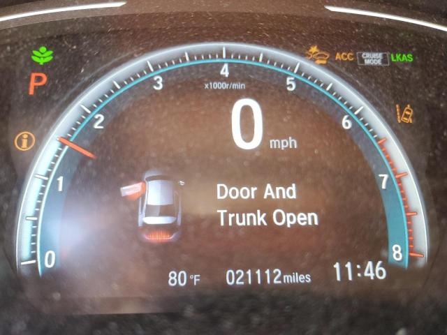 19XFC1F70KE011635 - 2019 HONDA CIVIC EXL 蓝色 照片 8