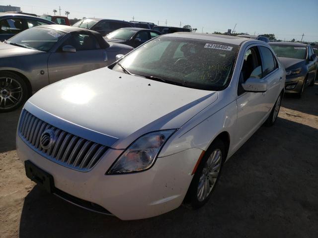 3MEDM0L31AR639449 - 2010 MERCURY MILAN HYBR WHITE photo 2