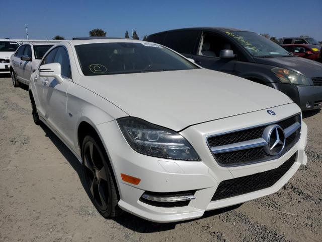 WDDLJ7DB9CA027619 - 2012 MERCEDES-BENZ CLS 550 WHITE photo 1