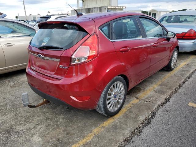 3FADP4FJ0EM151175 - 2014 FORD FIESTA TIT RED photo 4