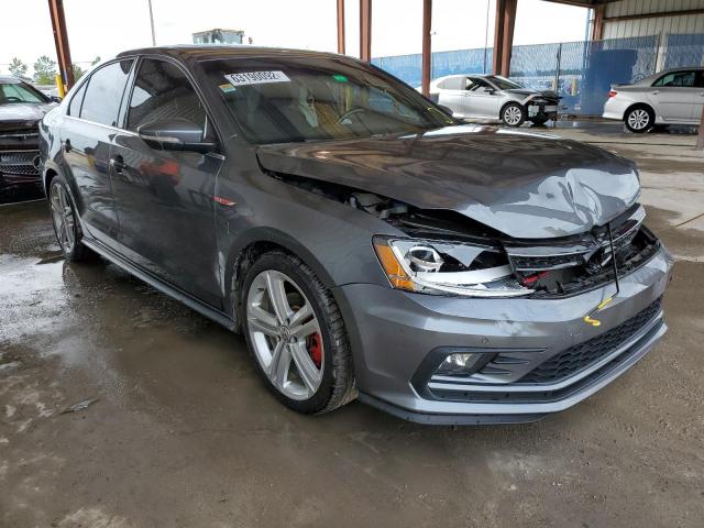 3VW4T7AJ2HM415304 - 2017 VOLKSWAGEN JETTA GLI GRAY photo 1