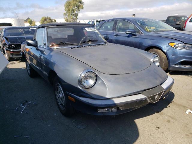 ZARBA5586H1048700 - 1987 ALFA ROMEO SPIDER VEL GRAY photo 1