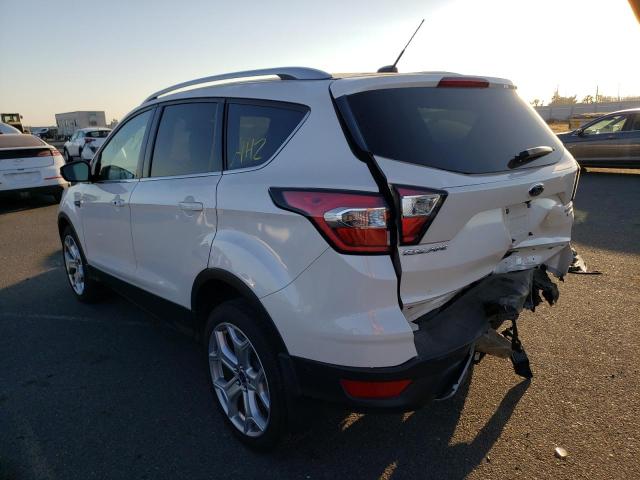 1FMCU9J9XHUC96163 - 2017 FORD ESCAPE TIT WHITE photo 3