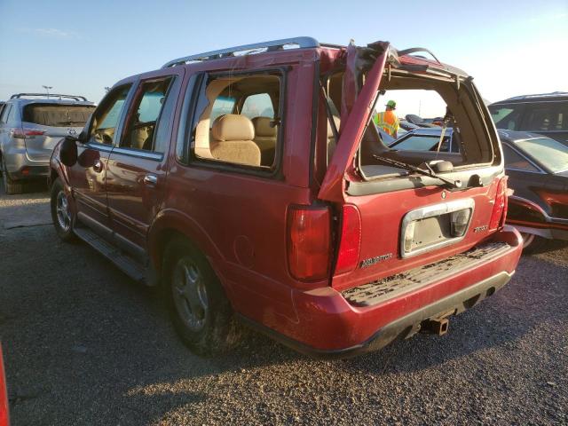 5LMPU28A7XLJ26532 - 1999 LINCOLN NAVIGATOR 红色 照片 3