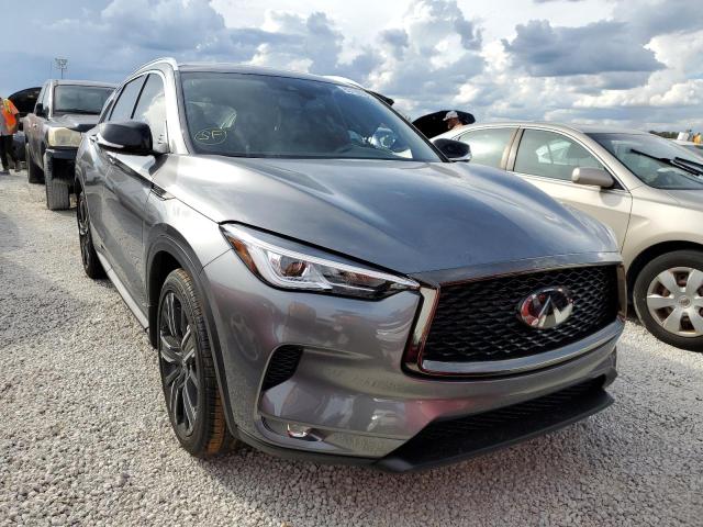 3PCAJ5BA5MF123594 - 2021 INFINITI QX50 LUXE GRAY photo 1