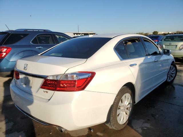 1HGCR3F87EA005913 - 2014 HONDA ACCORD EXL WHITE photo 4