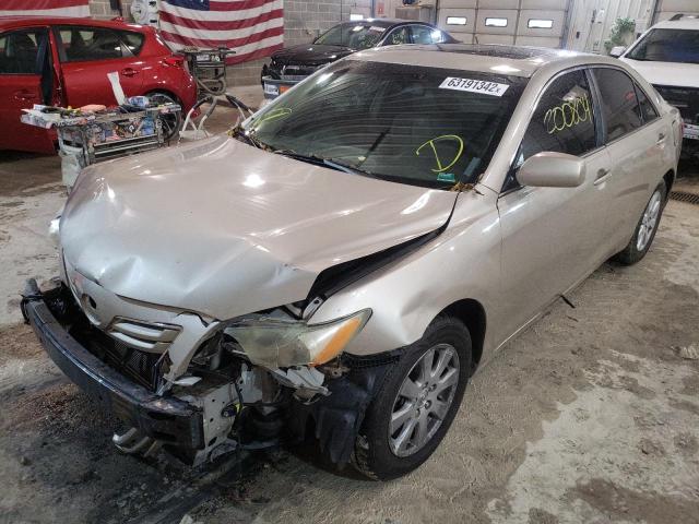 4T1BE46K47U594536 - 2007 TOYOTA CAMRY CE GOLD photo 2