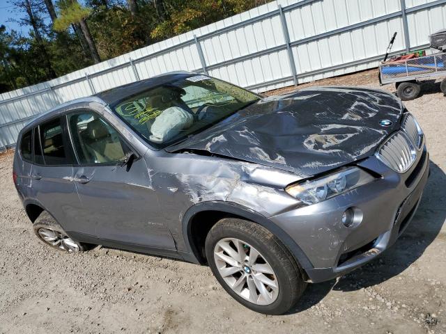 5UXWX9C54D0A25489 - 2013 BMW X3 XDRIVE2 GRAY photo 9