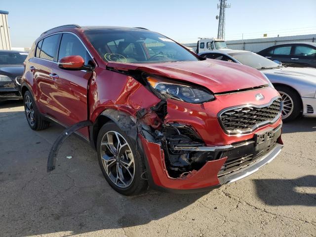 KNDPR3A6XM7852409 - 2021 KIA SPORTAGE S RED photo 1