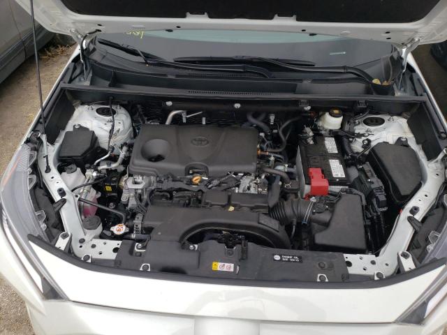 2T3C1RFV3MW166094 - 2021 TOYOTA RAV4 XLE P WHITE photo 7