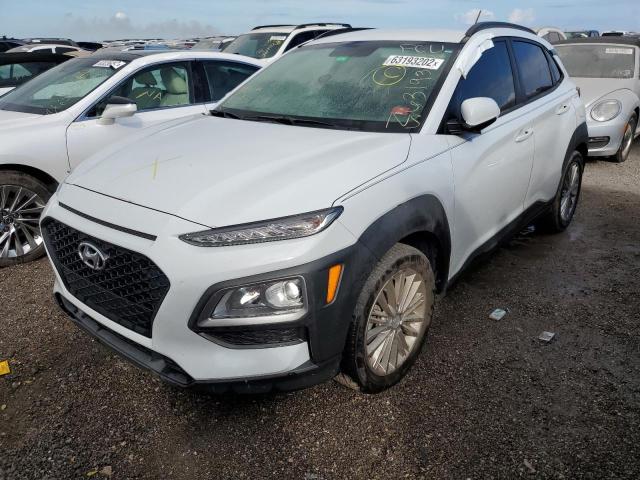 KM8K22AA0JU102149 - 2018 HYUNDAI KONA SEL WHITE photo 2