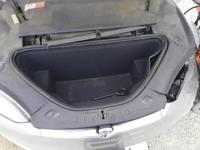 5YJSA1E25GF154527 - 2016 TESLA MODEL S Արծաթագույն լուսանկար 7