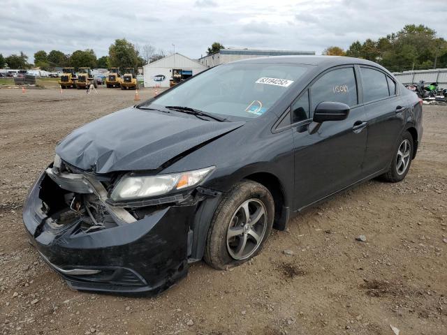 2HGFB2F7XFH565771 - 2015 HONDA CIVIC SE BLACK photo 2