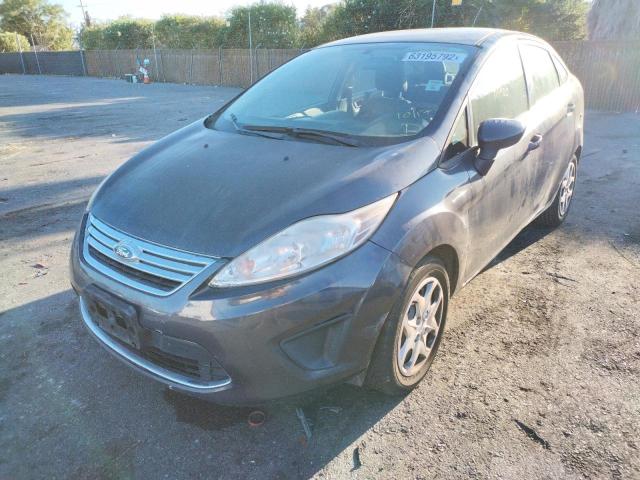 3FADP4BJ8CM162007 - 2012 FORD FIESTA SE GRAY photo 2