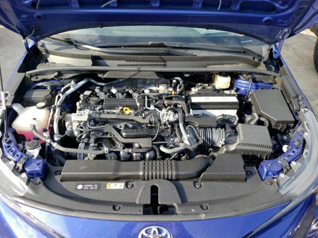 JTDS4RCE7LJ043306 - 2020 TOYOTA COROLLA SE BLUE photo 7