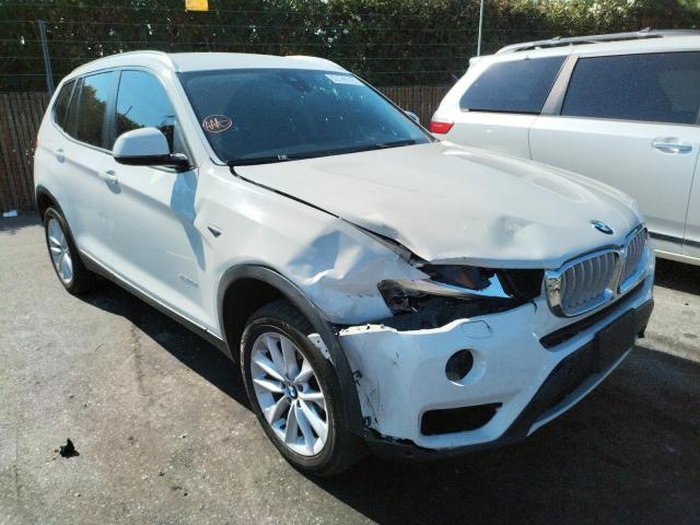 5UXWZ7C35H0X39650 - 2017 BMW X3 SDRIVE2 WHITE photo 1