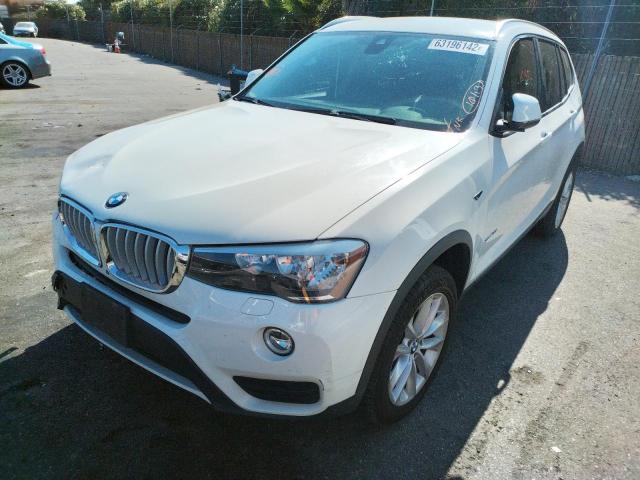 5UXWZ7C35H0X39650 - 2017 BMW X3 SDRIVE2 WHITE photo 2