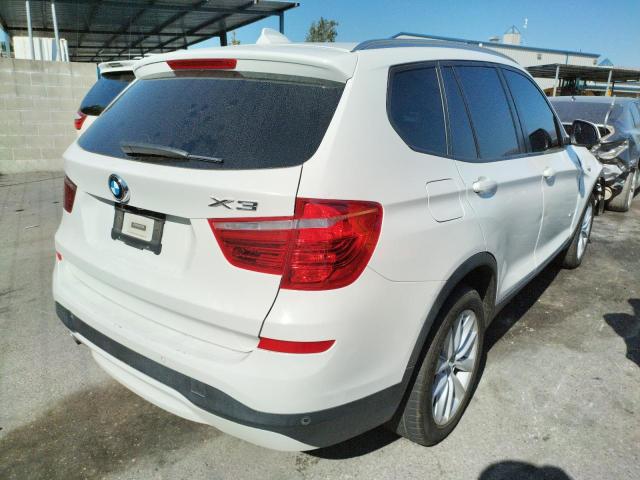 5UXWZ7C35H0X39650 - 2017 BMW X3 SDRIVE2 WHITE photo 4
