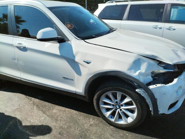 5UXWZ7C35H0X39650 - 2017 BMW X3 SDRIVE2 WHITE photo 9