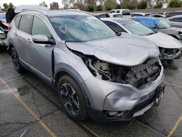 7FARW1H91HE040121 - 2017 HONDA CR-V TOURI SILVER photo 1