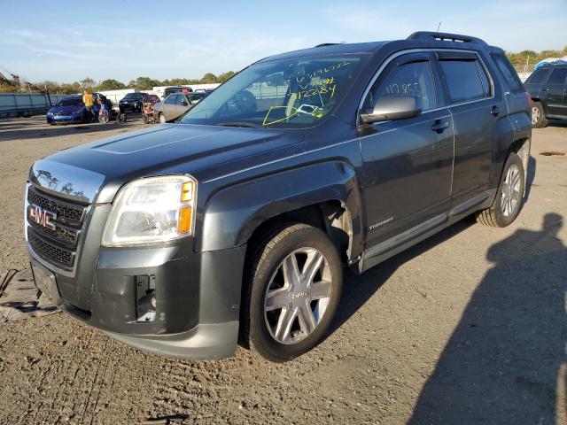 2CTALSEC8B6312284 - 2011 GMC TERRAIN BLACK photo 2