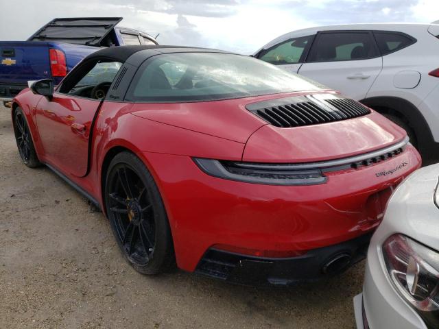 WP0BB2A99NS231647 - 2022 PORSCHE 911 TARGA RED photo 3