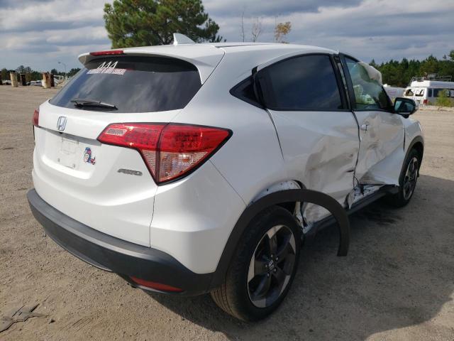 3CZRU6H57JM****** - 2018 HONDA HR-V EX WHITE photo 4