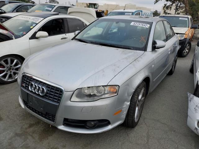 WAUDF78E68A001018 - 2008 AUDI A4 GRAY photo 2