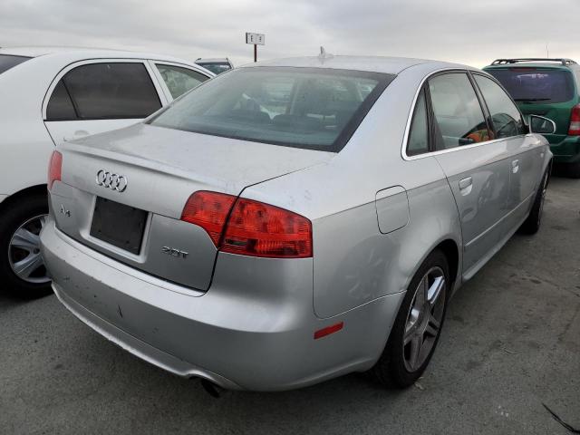 WAUDF78E68A001018 - 2008 AUDI A4 GRAY photo 4