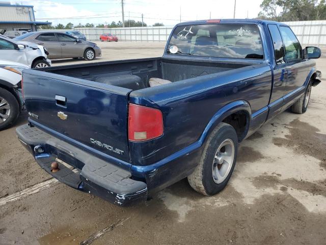 1GCCS19XXX8166955 - 1999 CHEVROLET S TRUCK S1 BLUE photo 4