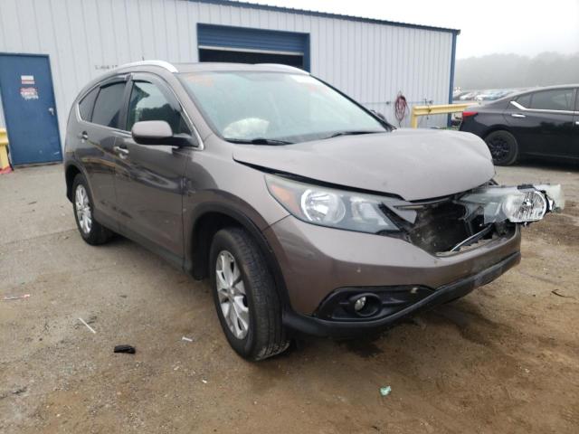 2HKRM3H70EH544149 - 2014 HONDA CR-V EXL BROWN photo 1