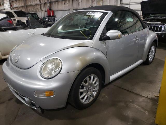 3VWDD21Y33M322491 - 2003 VOLKSWAGEN NEW BEETLE 银色 照片 2