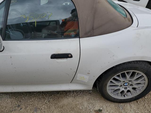 WBACN33471LM00200 - 2001 BMW Z3 2.5 WHITE photo 9