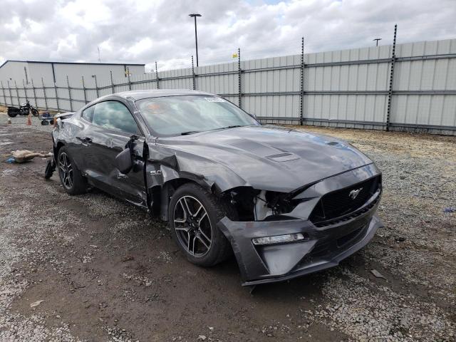 1FA6P8CF3L5108100 - 2020 FORD MUSTANG GT GRAY photo 1